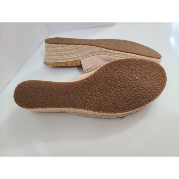 Ugg‎ Danes Fringe Suede Espadrille Wedge Sandal Size 11 - Picture 8 of 8